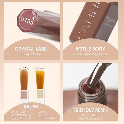 Lot Vernis Semi Permanent 24 Couleurs Gel Nail Polish CC6 | Avec Base Et Top Coat Vernis À Ongles/Matt/Primer Ongle Gel Uv Et Déshydrateur Pour/Renforcer La Carte Gel/Couleur