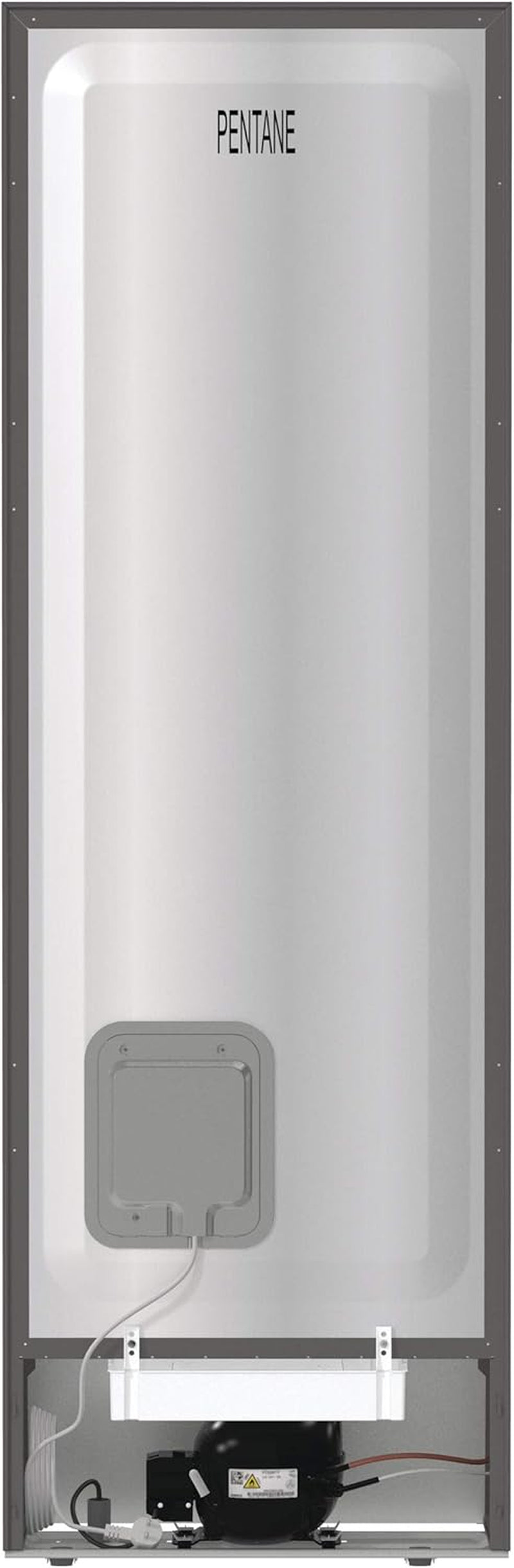 NRK6192AXL4 Réfrigérateur-Congélateur Autoportante 302 L Gris