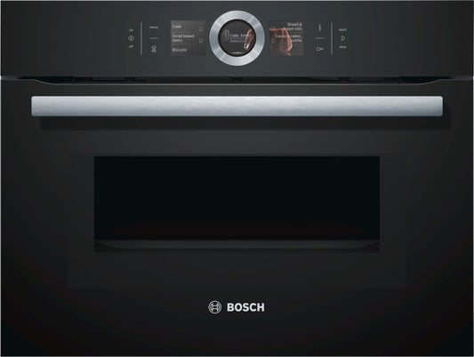 Cmg676Bb1 Série 8 Four Et Feux/Mini Four/45 L/Technique De Même De Nettoyage/Noir