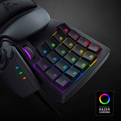 Razer Tartarus V2 - Pavé Numérique Gamer (32 Touches Entièrement Programmables, Forme Ergonomique Avec Paume Détachable, Fonctionnalité Hypershift, Eclairage RGB Chroma) Noir