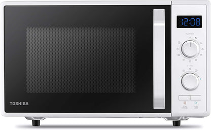MW2-AG23P(WH) 3-En-1 Four À Micro-Ondes Avec Gril 1050 W Et Cuisson Combinée, 23 L, Plaque Tournante Avec Mémoire De Position, Minuteur, Lumières LED Intégrées, 900 W, Blanc