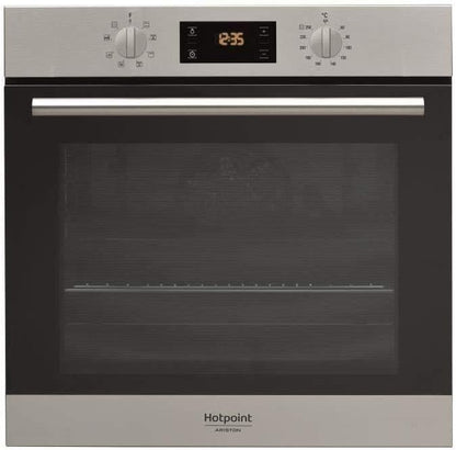 Four Encastrable Pyrolyse Hotpoint Ariston FA2540PIXHA - Four Multifonction Chaleur Tournante Ou Pulsée / 66 Litres / Classe a / Inox / Porte Froide (4 Vitres)