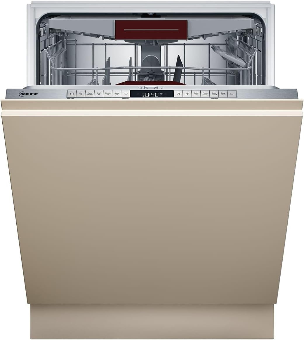 NEFF Lave Vaisselle Tout Integrable 60 Cm S155ECX06E, N 50, Timelight, Open Dry