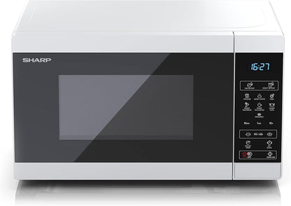 YC-MS02E-W Micro-Onde Comptoir Micro-Ondes Uniquement 20 L 800 W Noir, Blanc