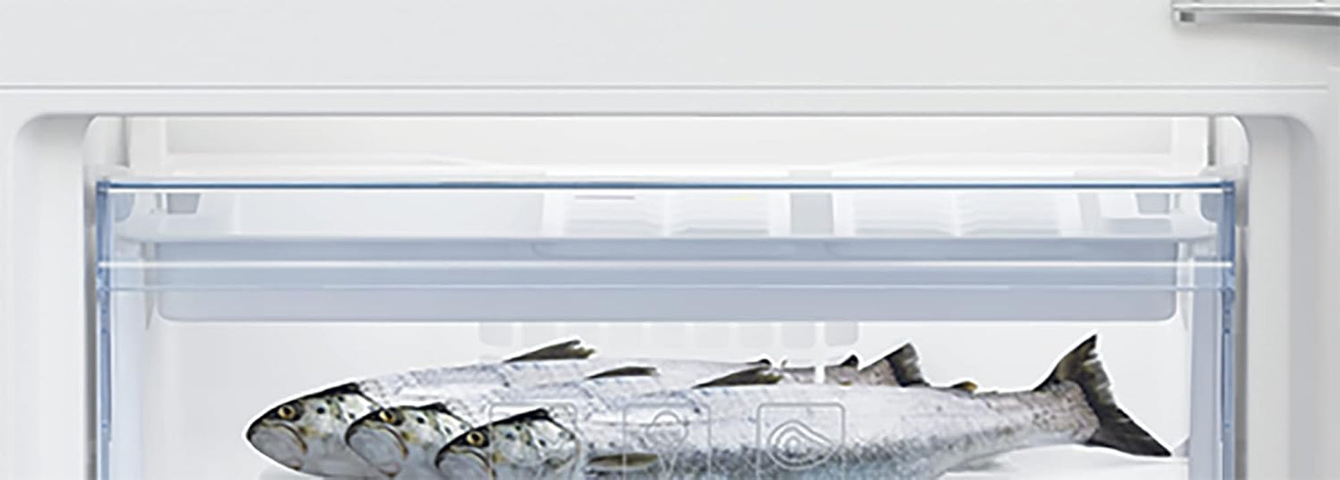 Beko BCSA285K4SN Réfrigérateur Combiné - Encastrable, Volume Total 271L : 193L (Réfrigération) + 78L (Congélation), Minfrost, Compresseur Prosmart Inverter, Zone 0°C, 35 Db, Classe E