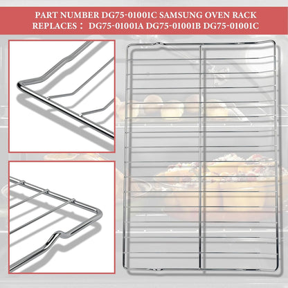 DG75-01001C DG75-01001A DG75-01001B Grille De Four De Rechange Pour Samsung 62 Cm L X 41,6 Cm
