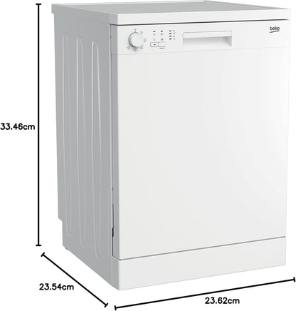 Beko DFN05321W Lave-Vaisselle Autoportante 13 Couverts Blanc