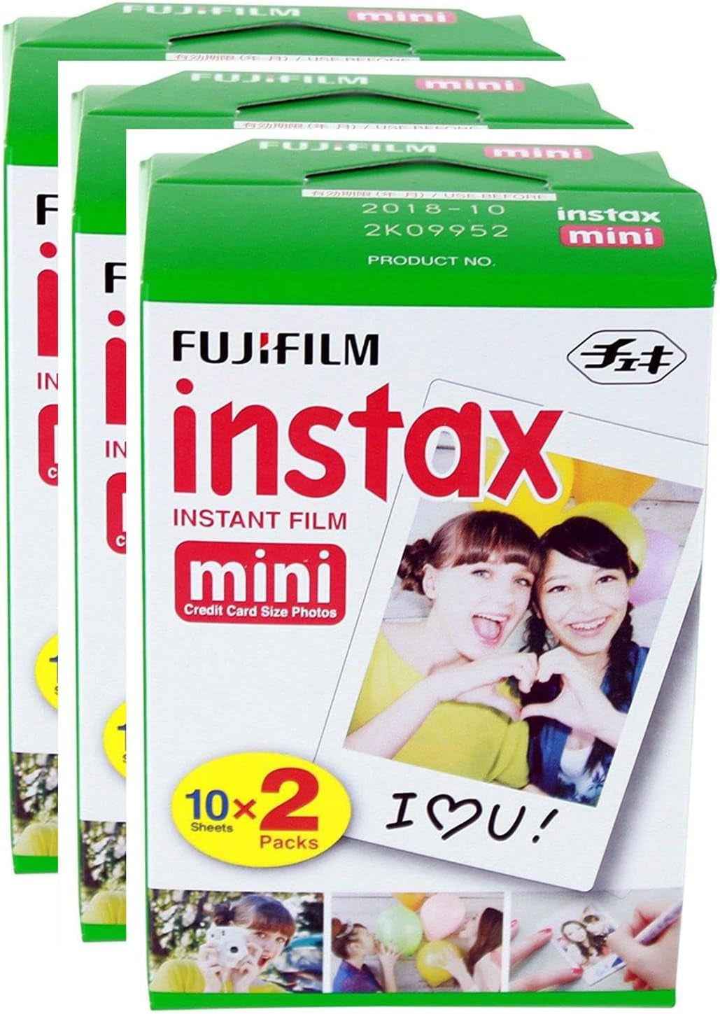 Fujifilm  Mini Film 3 Pack De 20