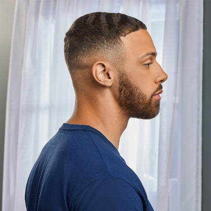 Tondeuse Cheveux [Kit Coiffeur Professionnel] Stylist Noir & Argent (Lames Céramique Auto-Affûtées, Secteur/Sans Fil-Batterie Lithium, 8 Sabots, Mallette Pro + Accessoires) Tondeuse HC363C