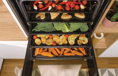 738599 Optibake Advanced BSA 6747 A04X Four Encastrable / 77 L/Air Chaud/Autobake/Commande Tactile/Thermomètre De Cuisson/Gentleclose & Open/Steam Assist/Step Bake/Pizzamode
