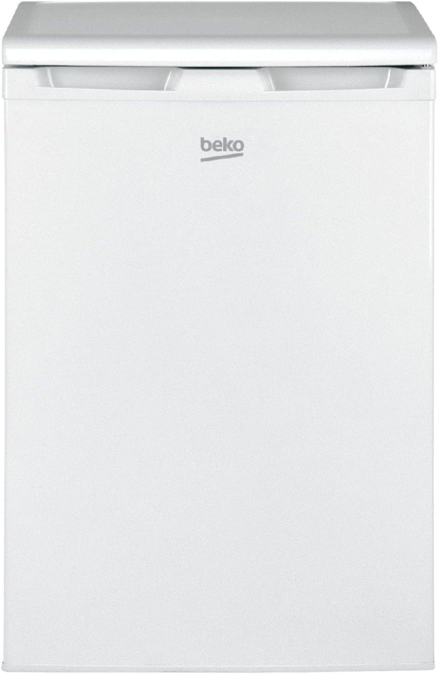 Beko TSE1284N Réfrigérateur Table Top - Volume Total 114L : 101L (Réfrigération) + 13L (Congélation), Compartiment Congélation 4 Étoiles, Minfrost, Charnière De Porte Réversible, Blanc