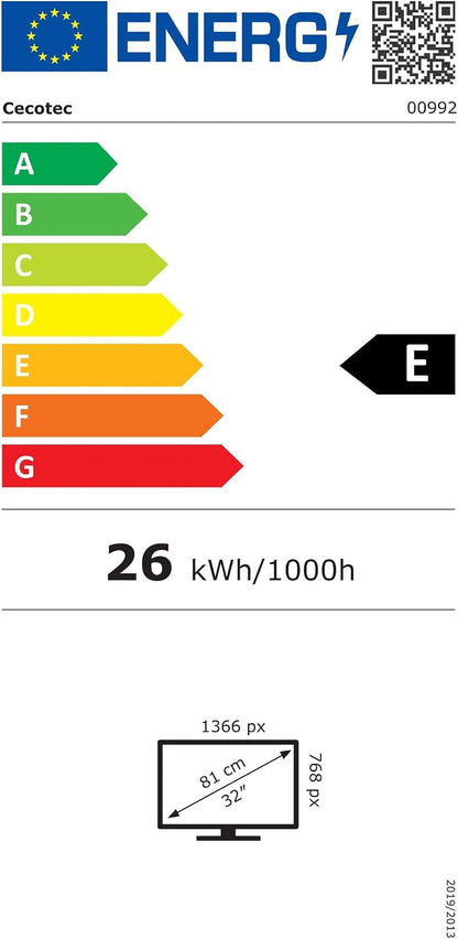 Smart TV - TV LED 32 Pouces Résolution HD - Série A5 ALH50032. Smart TV VIDAA, Système Audio Dolby, Wifi Intégré, Sortie Casque, Chromecast, 3 HDMI Et 2 USB