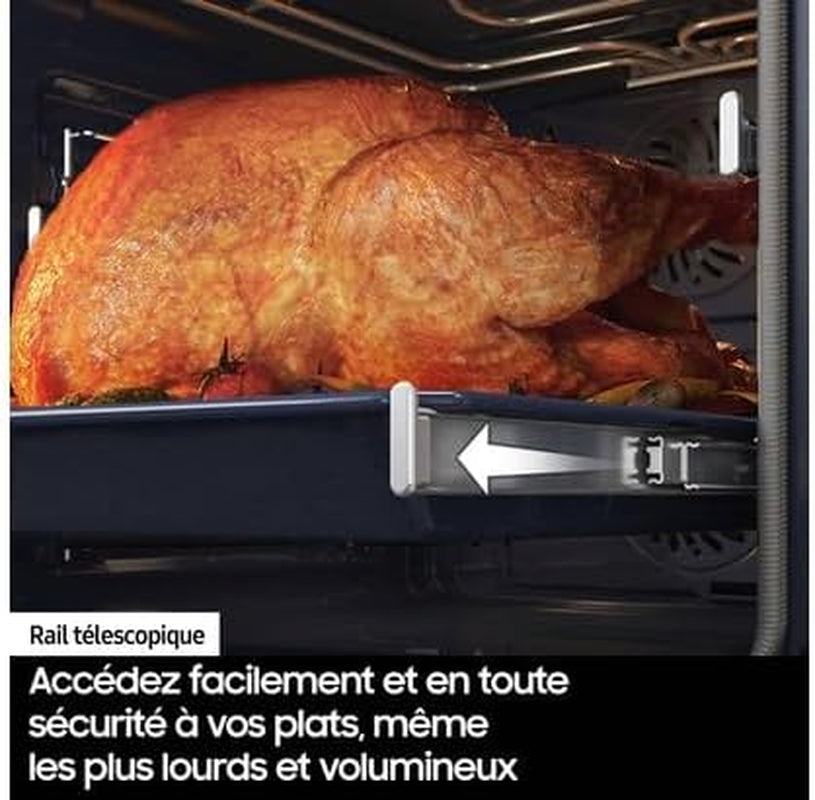 Four Encastrable Twin Convection Multifonction Catalyse  - NV7B4420ZAS - NV7B4420ZAS - Inox - Connecté