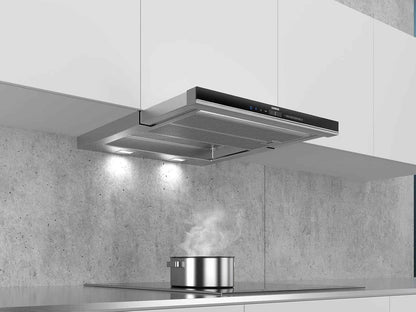 Siemens Iq700 LI69SA684 Hotte Semi-Intégrée (Semi-Encastrée) Noir, Acier Inoxydable 935 M³/H A