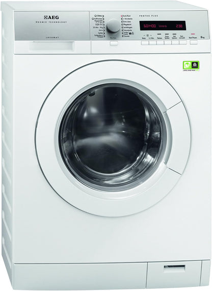 L79685FL Machine À Laver FL/A+++ / 97 Kwh/An / 1600 Tr/Min, 8 Kg/Blanc/Écran Led/Option Taches Universelles