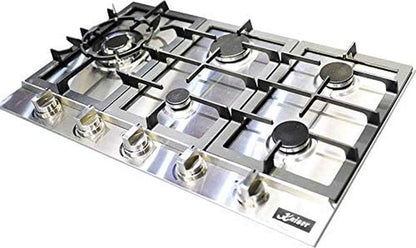 Kaiser KG 9357 Turbo, Plaque De Cuisson À Gaz 90 Cm, En Acier Inoxydable Exclusif - Autonome - Cuisinière - 5 Brûleurs De Qualité Supérieure - 3,8 Kw - Brûleur WOK - Gaz Naturel Et Propane Possibles