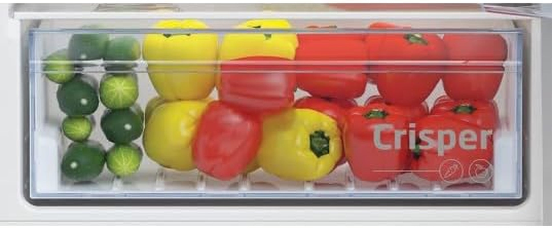 BEKO Réfrigérateur Congélateur Encastrable BCHA275K41SN, 262 L, Semi No Frost, Glissières
