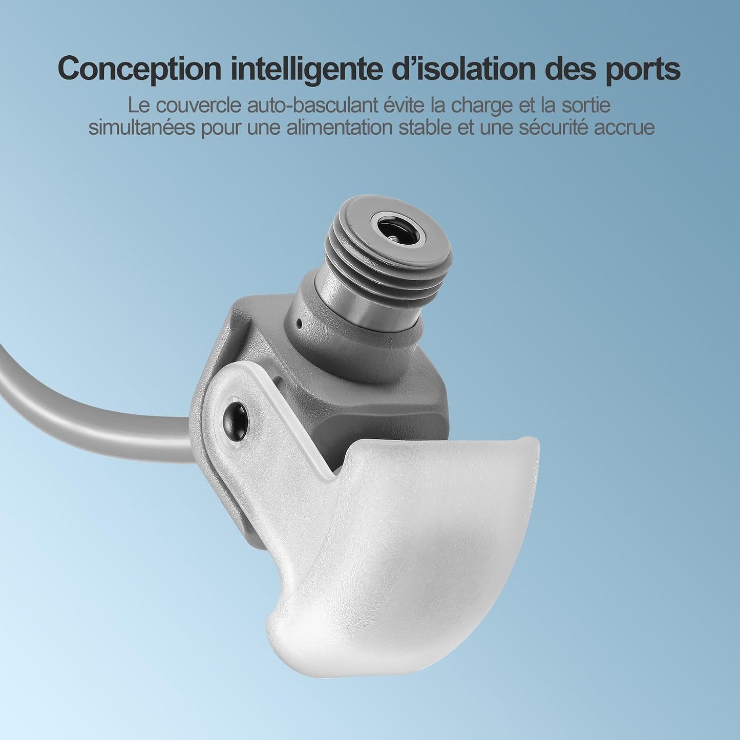 S7 plus Robot Nettoyeur De Vitre Avec Alimentation Portable, Robot Lave Vitre Sans Fil Avec Gicler L'Eau Automatique, Tampons Dual Moteur Flottant 3D, Protection Multiples, Télécommande
