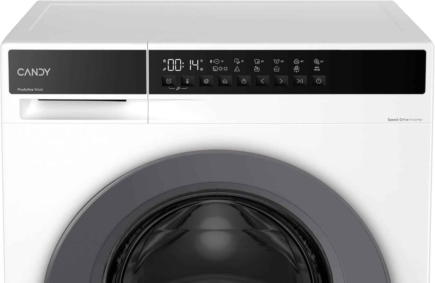 Lave-Linge Séchant  EWY 4106G8‑S – 10 Kg Lavage / 6 Kg Séchage – 1400 Trs/Min – Moteur Inverter Silencieux – Proactive Ecowash – Fonction Vapeur – Classe A/D