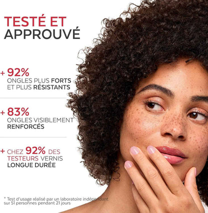 Vernis Durcisseur Ongles - Gloss Éclat | Répare Et Renforce Les Ongles Abîmés Et Fragilisés Par Les Vernis Semi-Permanents | Biotine, Silicium, Kératine | Développé Par Un Podologue En Suisse
