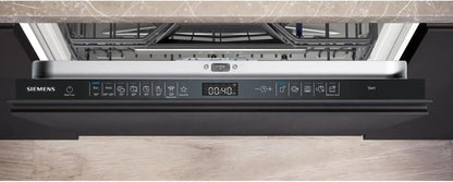 SX65ZX07CE, Iq500 Lave-Vaisselle Intelligent, Entièrement Intégré, XXL, Tiroir À Couverts, Fabriqué En Allemagne, Séchage Zéolithe, Extra Silencieux, Aquastop, Programme Court Variospeed, Avec