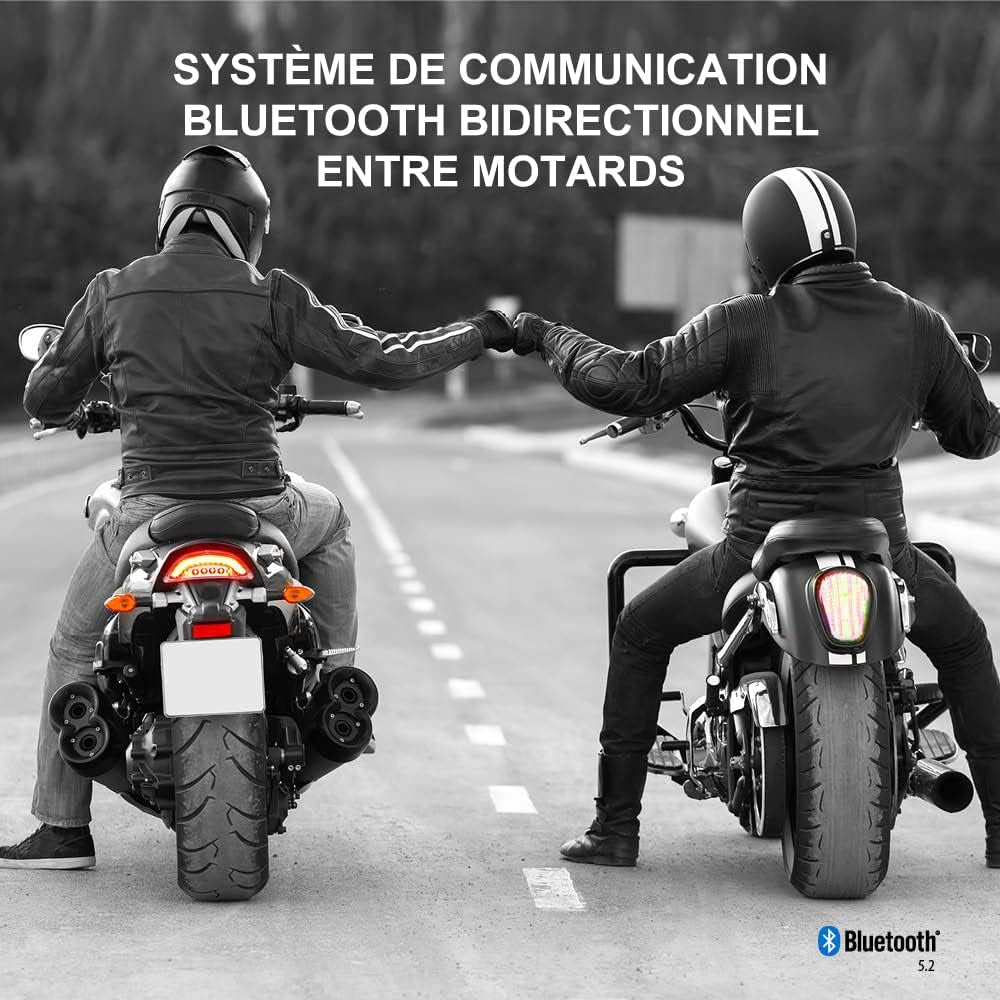 Spirit, Système De Communication Bluetooth Pour Casque De Moto - 1 Unité
