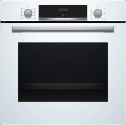 HBA553BV0 Four Intégrable Série 4 - Four Multi-Fonctions - Ecoclean - 3400 W - Grande Capacité De 71L - Blanc [Classe Énergétique A]