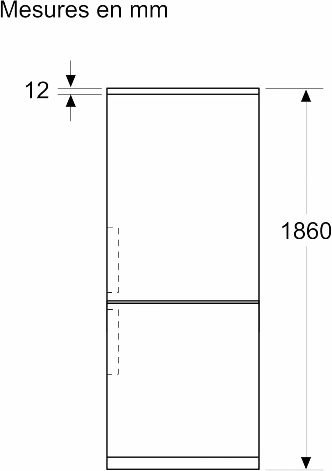 KGN36VLDT Série 4 Réfrigérateur Combiné Pose-Libre - 321 L - 186 X 60 (H X L) - Inox