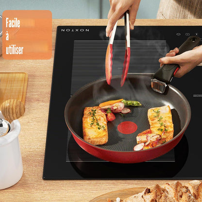 Plaque Induction Avec Flexizone, Plaque De Cuisson Electrique 5 Feux | Boost, Verrouillage Enfant, Pause Et Minuterie, 9 Niveaux De Puissance, Encastrable, 77 CM, 7200W, 220-240V, Sans Prise
