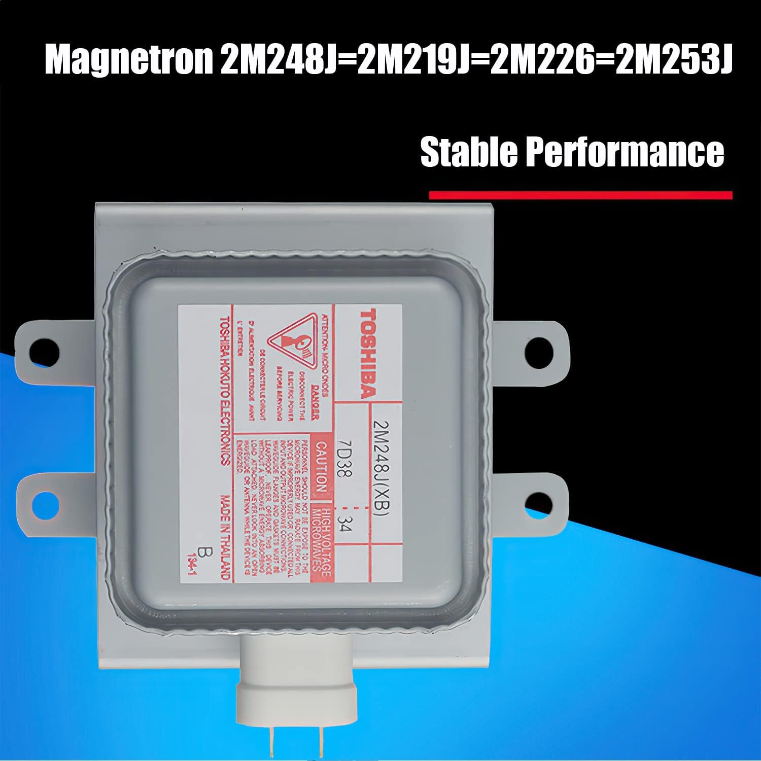 Magnetron 1000 W 2M248J Pour Four À Micro-Ondes Toshiba 2M219J 2M226 2M253J Accessoires De Réparation