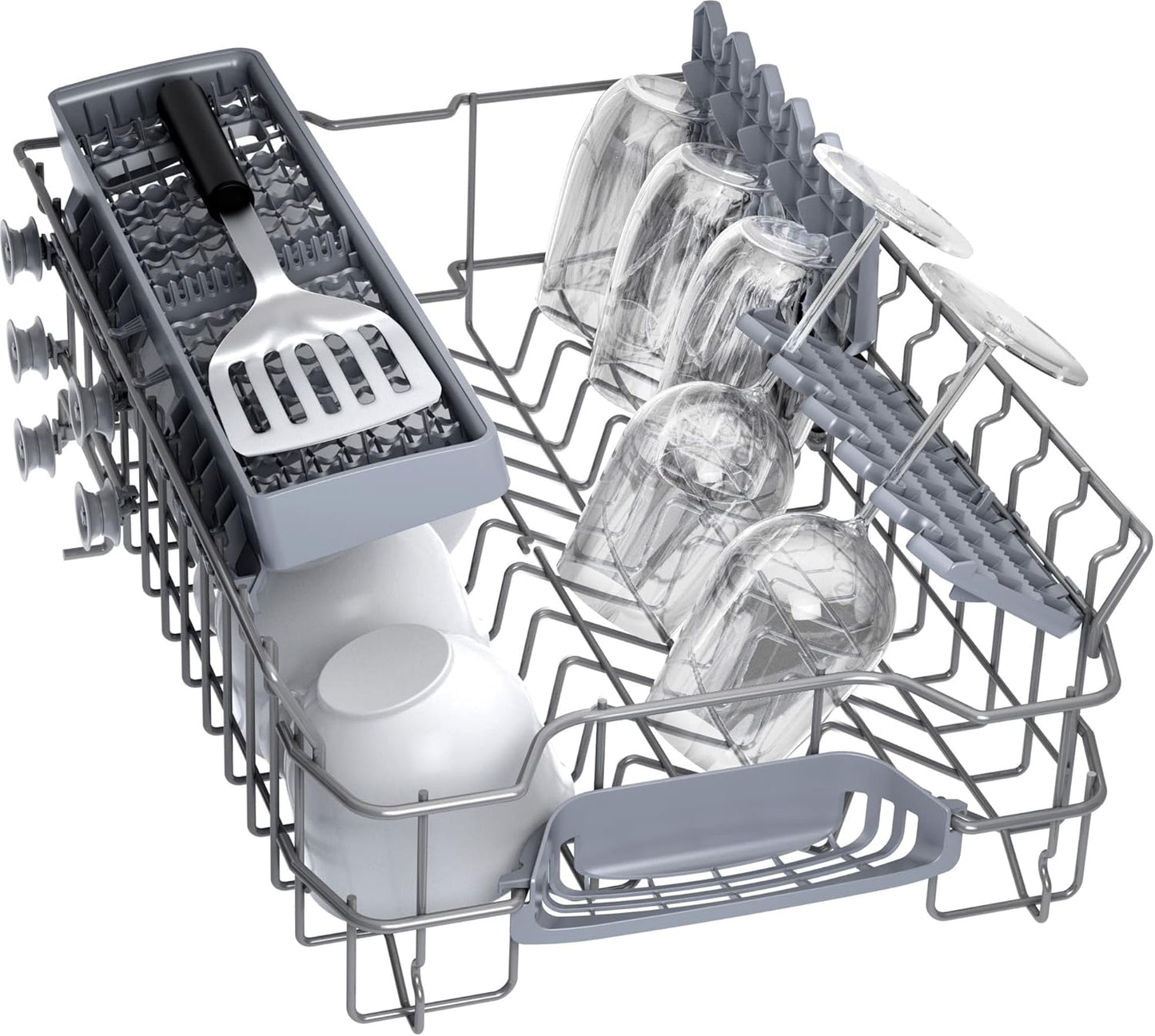 SPS2IKW04E - Série 2 - Lave-Vaisselle Pose-Libre - 45Cm - Home Connect - 9 Couverts - Moteur Ecosilence - Blanc