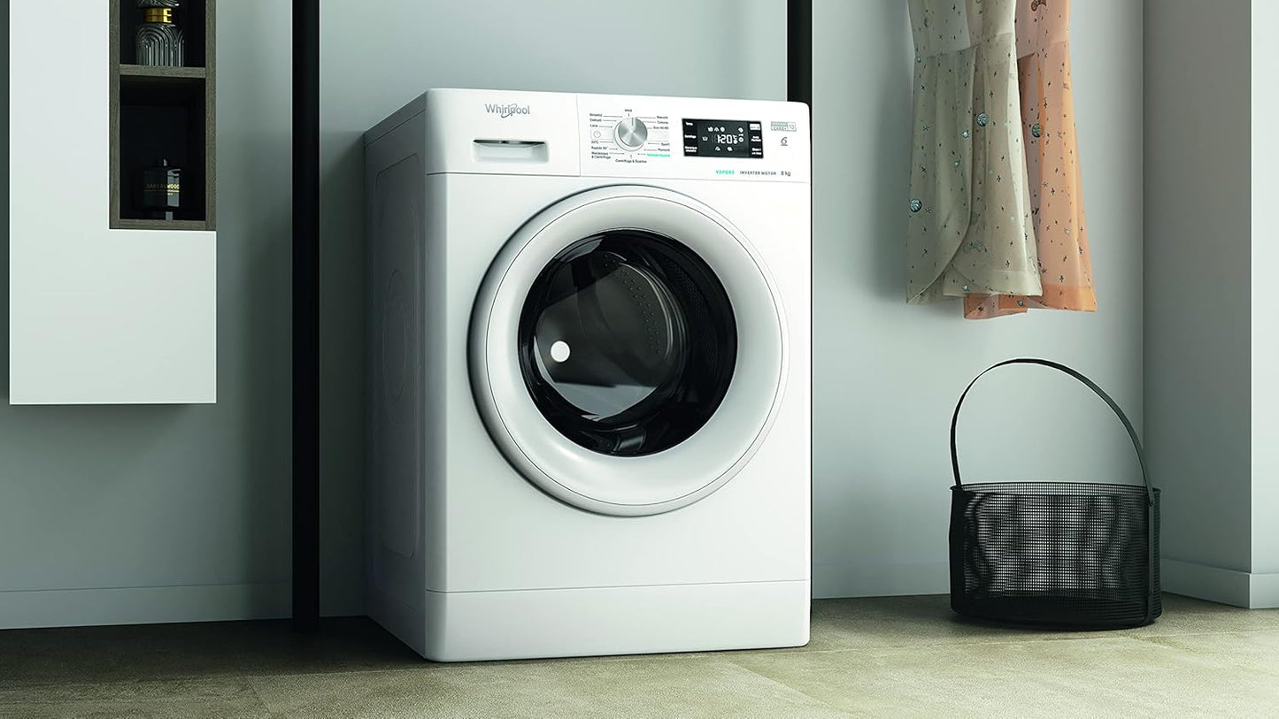 FFB D85 V IT, Machine À Laver À Chargement Frontal À Installation Libre, 8 Kg, 1200 Tours/Min