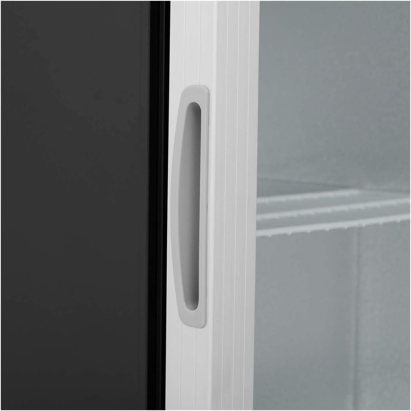 Frigo Boisson À Boissons Bouteille Bouteilles Réfrigérateur Vitré Vitre RCGK-54A (54 Litres, 64 W, 0-10 °C, Éclairage LED, Pieds Réglables, Aluminium/Inox)