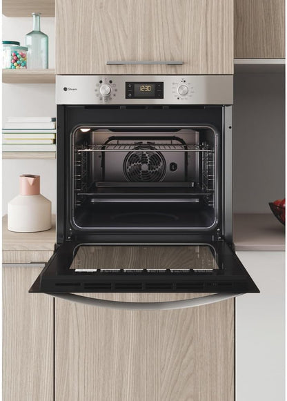 Four Électrique Encastré Indesit: Couleur Inox, Autonettoyant - IFWS 5844 JH IX