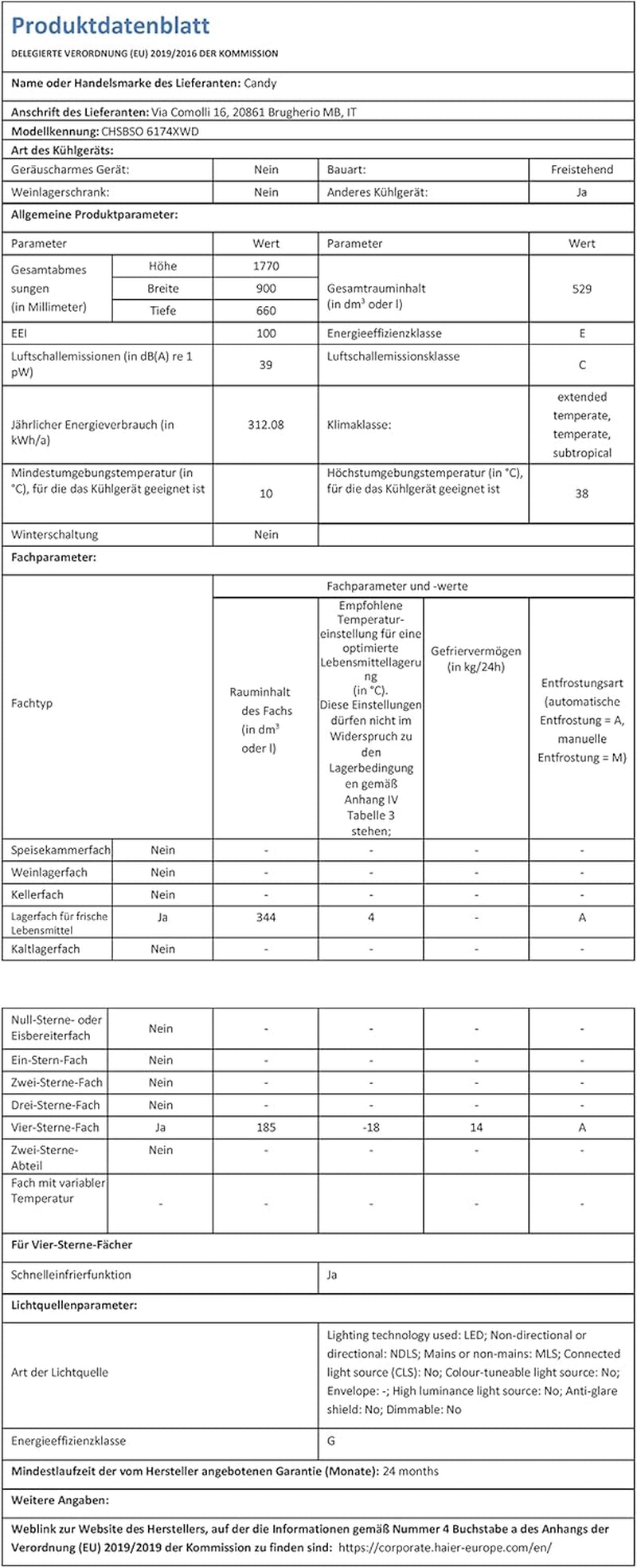 CHSBSO6174XWD