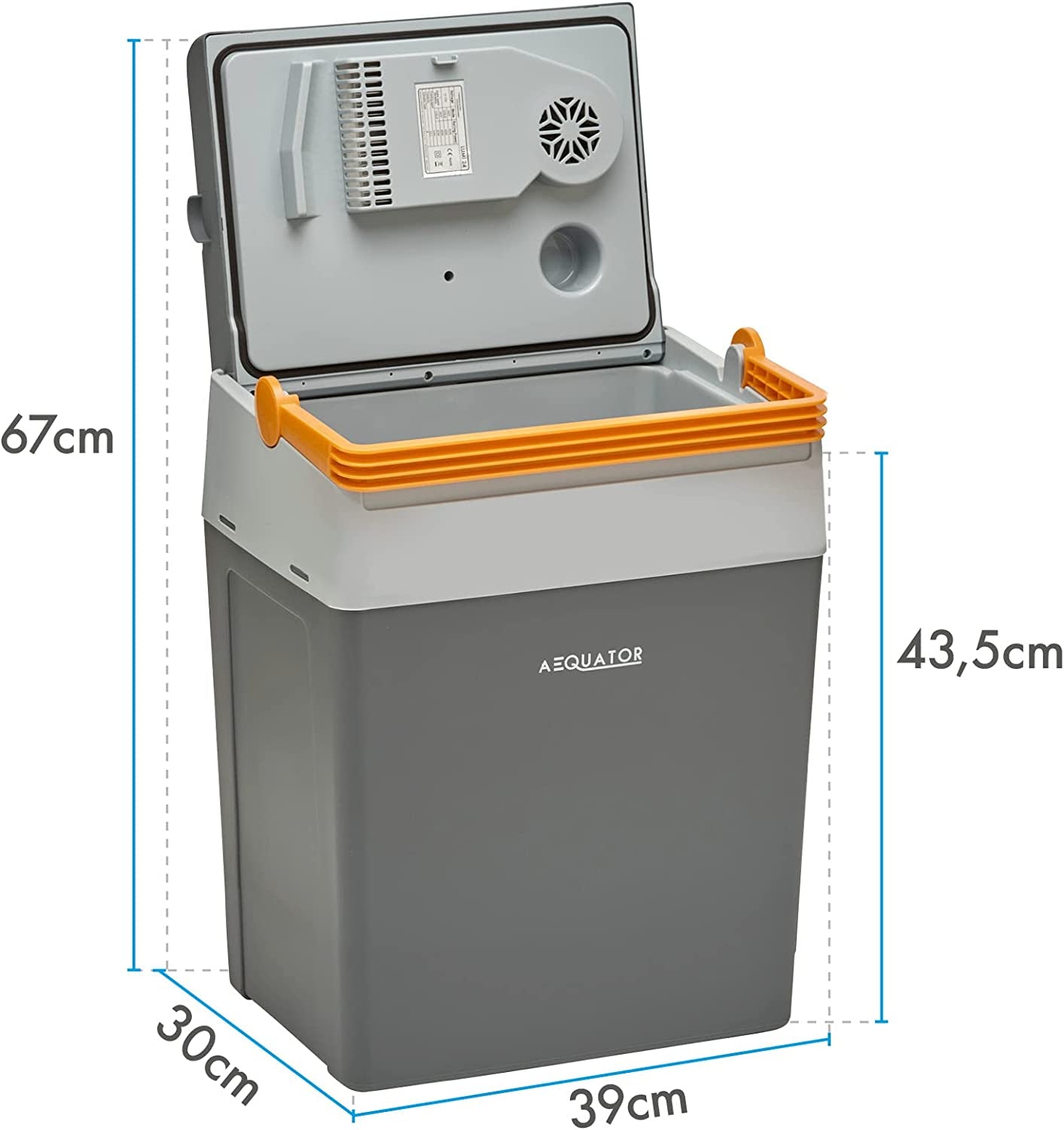 LUMI 28, Réfrigérateur Portable, 28 Liter, Glacière Électrique Portable, Chaud/Froid, 28L, 12/230V (0826042N.AE)