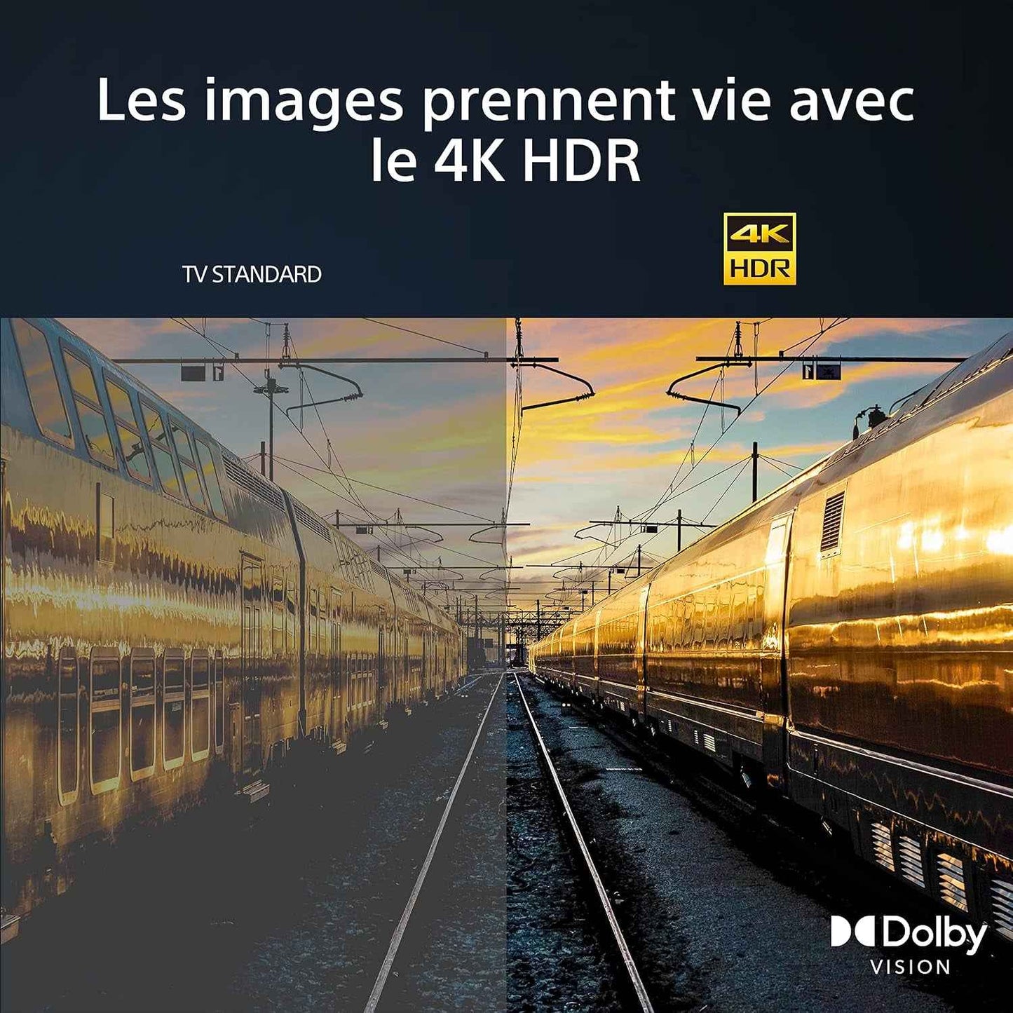 Sony TV Bravia KD-75X75WL : 4K Ultra HD LED | HDR | Google | Pack ECO | BRAVIA Core -Design Signature Sony [Classe Énergétique F]
