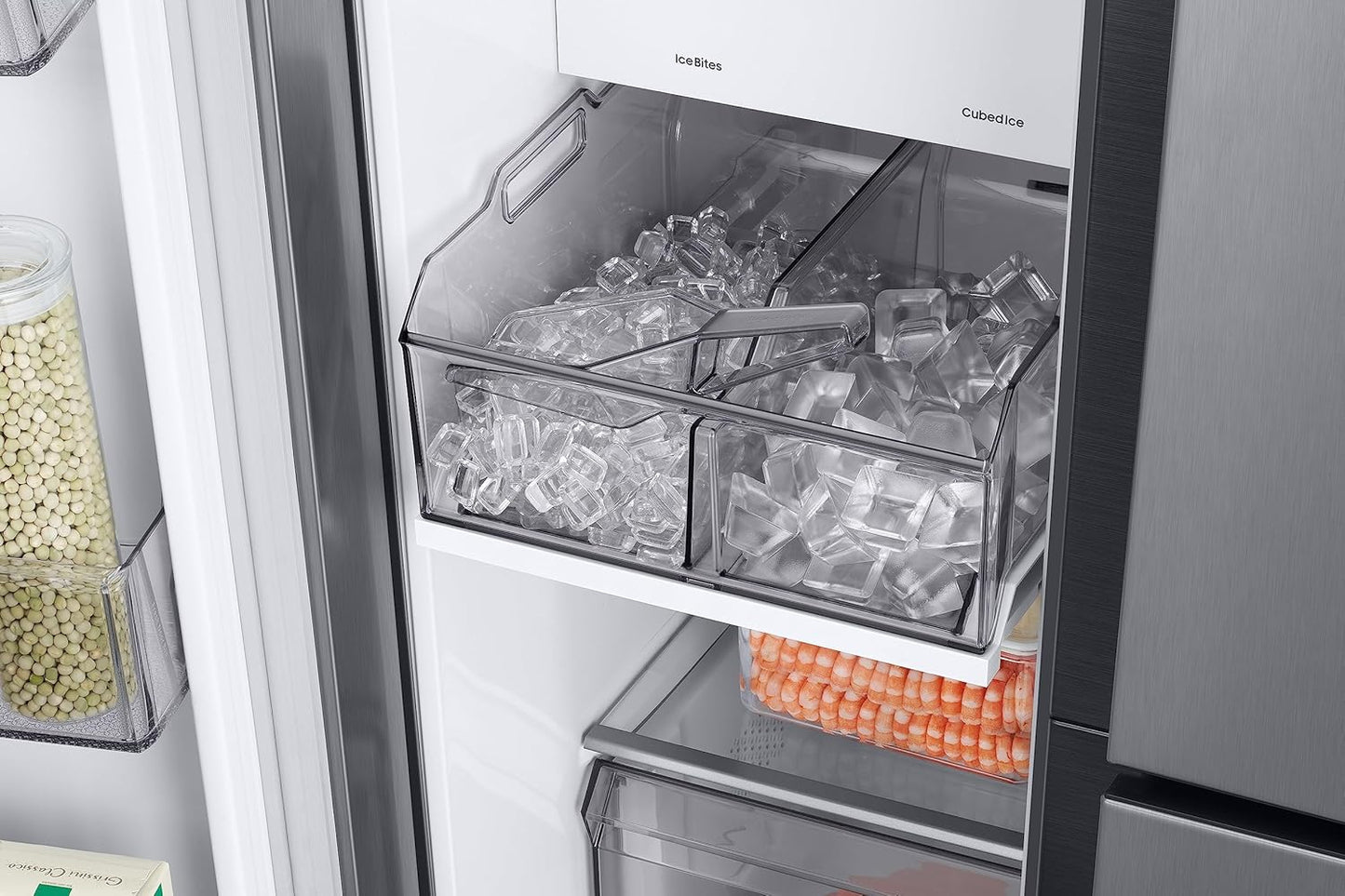 RH69B8921S9/EG Side-By-Side Réfrigérateur Latéral 178 Cm 645 Beverage Center, Dual Ice Maker, Twin Cooling+, No Frost+, Raccordement Eau Fraîche, Aspect Acier Inoxydable