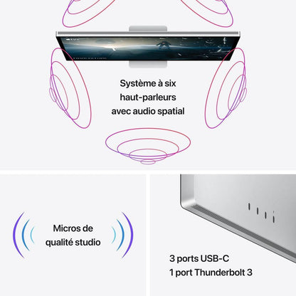 Studio Display - Verre Nano‑Texturé - Support À Inclinaison Réglable ​​​​​​​ (2025)