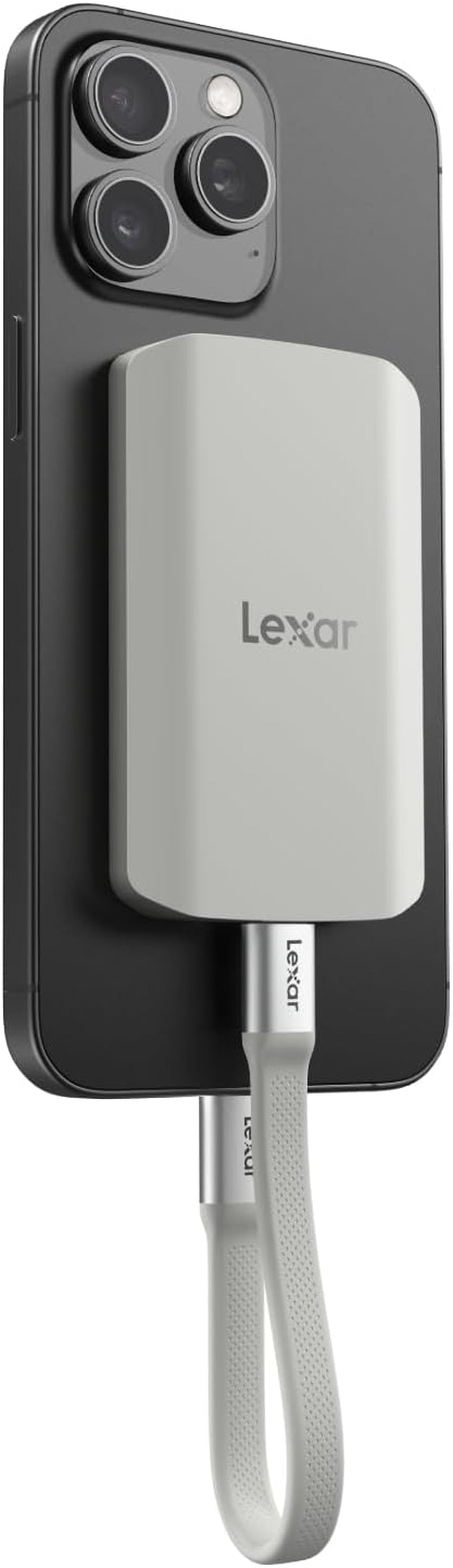 ES5 Portable Disque SSD 1To, USB 3.2 Gen2X2 Avec Jusqu'À 2000 Mo/S En Lecture Et Écriture, Protection IP65, Magsafe Phone SSD Compatible Apple Prores 4K (Iphone 15/16) Et Galaxy S25 8K