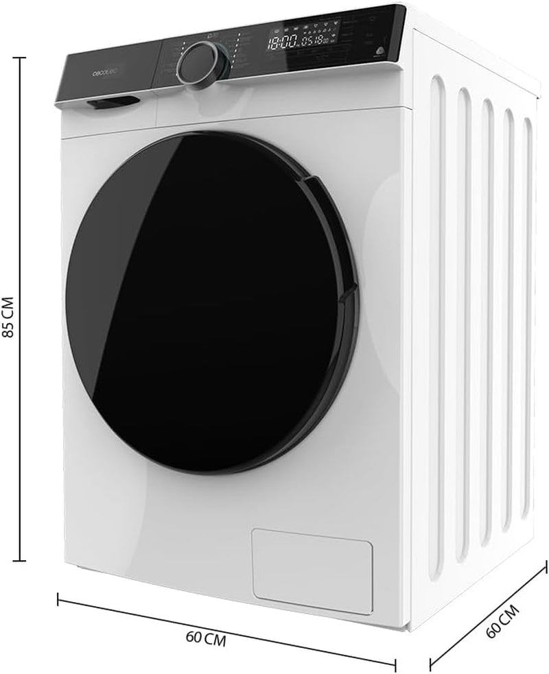Lave-Linge À Chargement Frontal De 12 Kg Bolero Dresscode 121000 A. 2000 W, 1400 Tr/Min Réglables Au Maximum, Certification Woolmark, 14 Programmes, Nettoyage Automatique