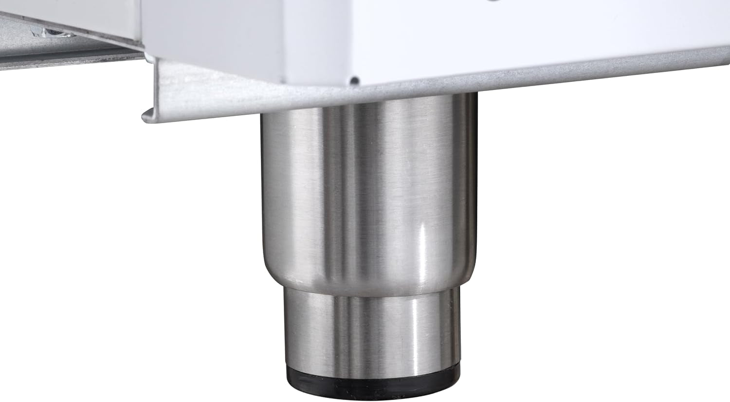 Réfrigérateur GRE6600, Aluminium, 77,5 X 72 X 193 Cm, 380 L, Froid Ventilé, 300 W, Pour GN 1/1, Avec Serrure, Blanc