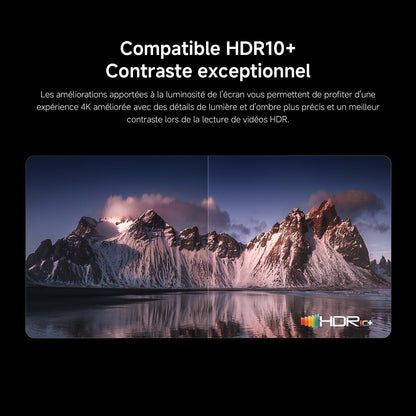 XIAOMI TV F Pro 75, 190 Cm (75 Pouces), 4K UHD QLED, Smart TV, Fire OS8, Contrôle Vocal Alexa, HDR10+, 60Hz Avec 120Hz Game Boost Mode, MEMC, 2Go+32Go, Compatible Avec Apple Airplay