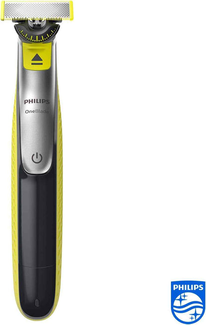 Oneblade 360 Hybride Visage : Rasoir/Tondeuse À Barbe Électrique, Avec Innovation Lames 360, 2 Lames 360 Pour Le Visage, 1 Sabot Réglable 5 En 1 (Modèle QP2734/30)