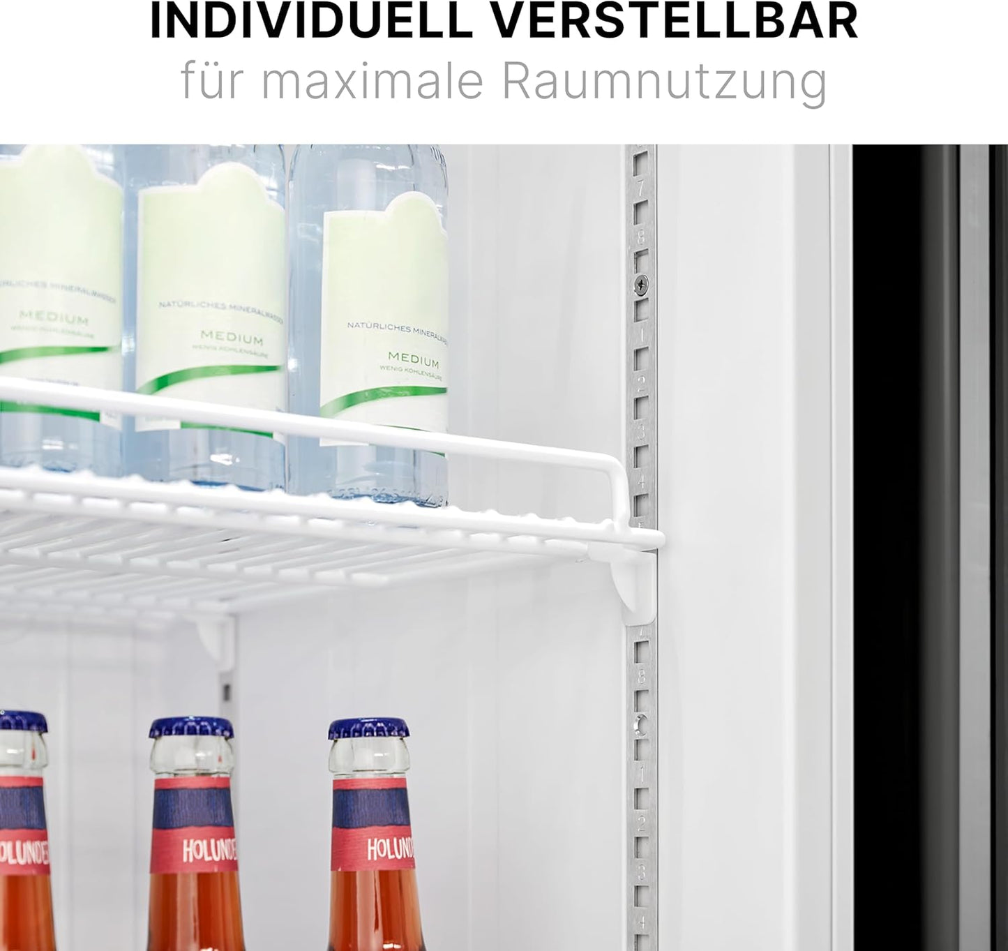 Bomann, Réfrigérateur Pour Boissons 347L, Eclairage Intérieur LED KSG7351, Noir