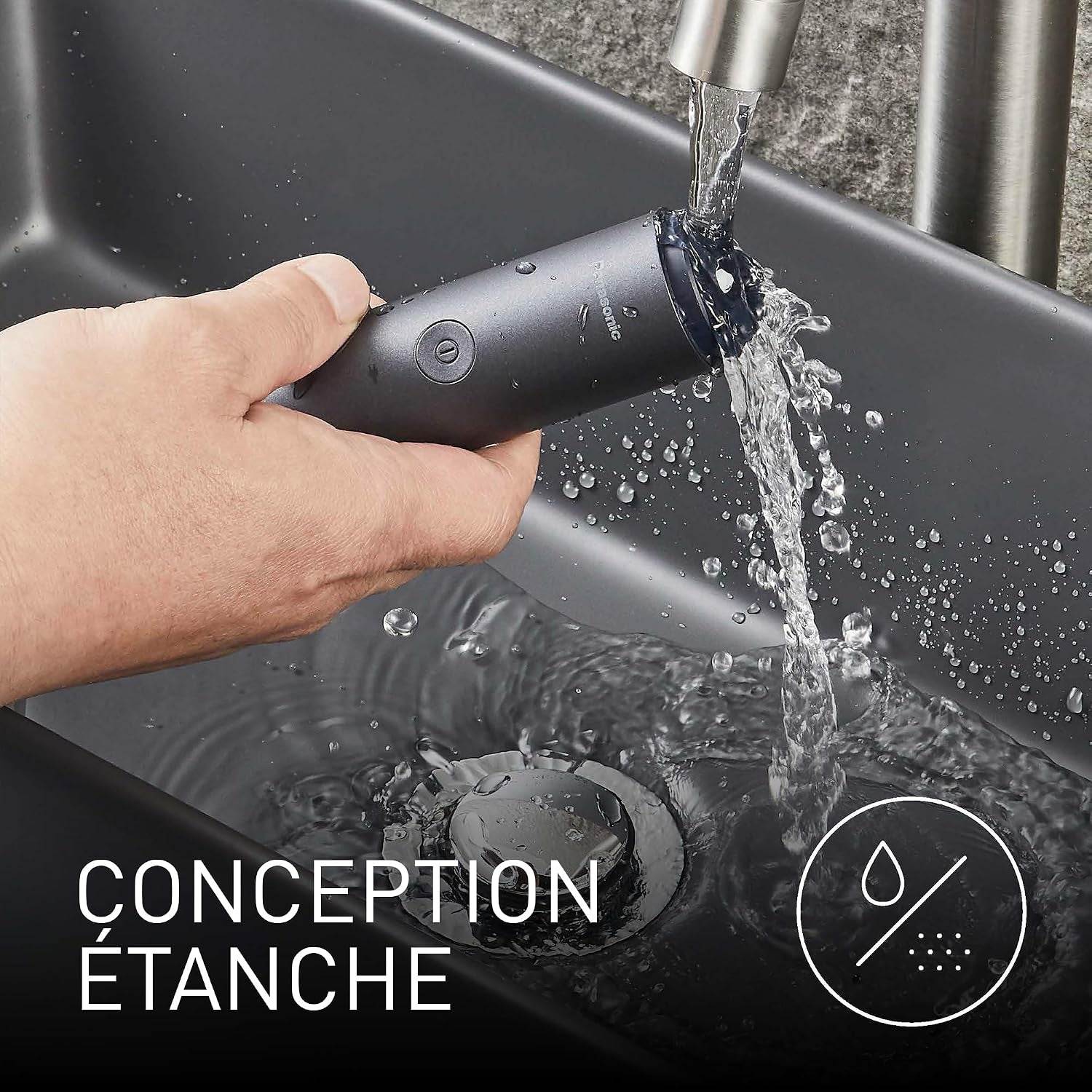 MULTISHAPE Système Modulaire De Soins Corps, Cheveux Et Visage - ER-CBL1 : Unité Principale Étanche Avec Batterie Rechargeable Li-Ion