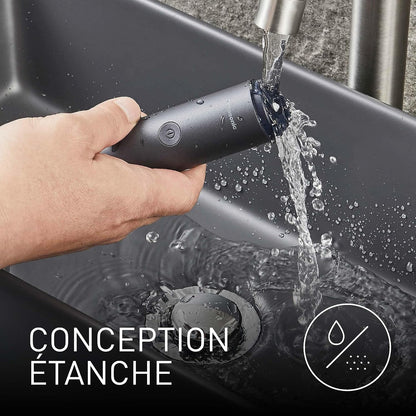 MULTISHAPE Système Modulaire De Soins Corps, Cheveux Et Visage - ER-CBL1 : Unité Principale Étanche Avec Batterie Rechargeable Li-Ion