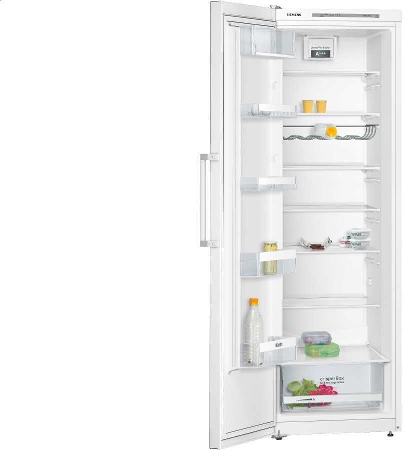 KS36VVW40 Iq300 Réfrigérateur/A+++ / Refroidissement : 348 L/Blanc/Bottlerack/Safetyglass/Ecoplus