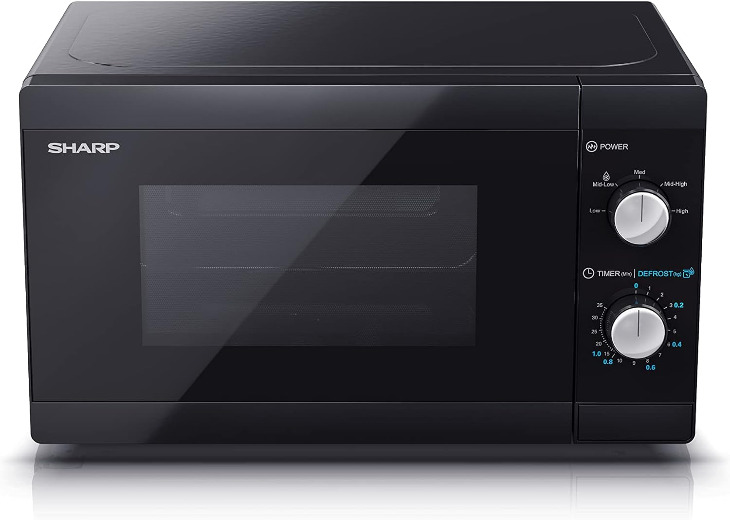 YC-MS01E-B Micro-Onde Comptoir Micro-Ondes Uniquement 20 L 800 W Noir