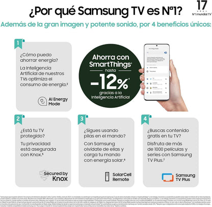 TV the Frame 2023 32 Pouces QLED TQ32LS03C, Écran Full HD Sans Reflets, Téléviseur Cadre Photo, Smart TV, Accès Art Store, Technologies OTS Lite Et Q-Symphony, Accroche Murale Et Pieds Inclus